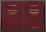 Scritti minori. A cura di G. De Vergottini