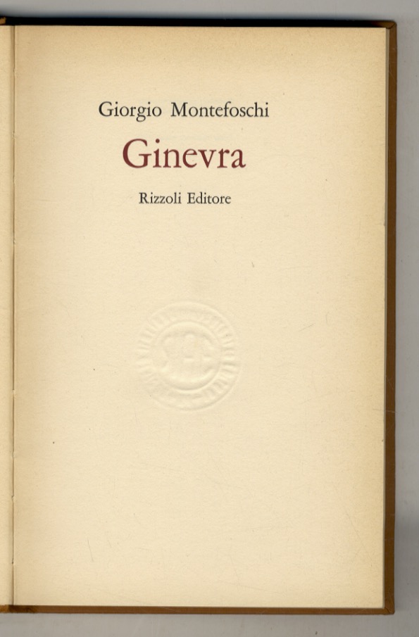 Libreria antiquaria Gozzini