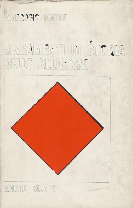 Lineamenti di storia delle religioni - Ambrogio Donini - copertina