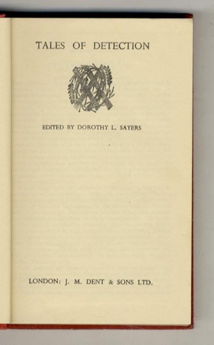 Tales of detection - copertina