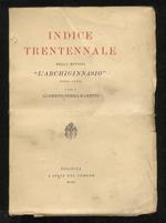 Indice trentennale della rivista 