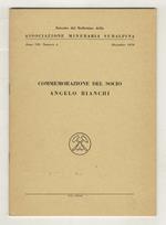 COMMEMORAZIONE del socio Angelo Bianchi