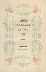 ALMANACCO toscano per l'anno 1847