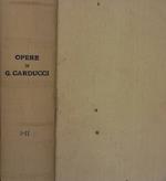 Opere di Giosuè Carducci. I-II
