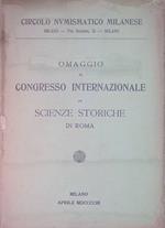 Bollettino di numismatica a di arte della medaglia. Anno I, marzo-aprile 1903 n.3-4. Omaggio al Congresso Internazionale di Scienze Storiche in Roma