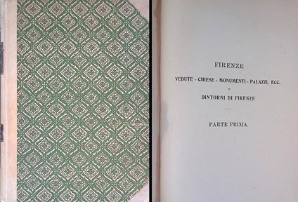 Firenze e dintorni. Riproduzioni fotografiche Fratelli Alinari - Vittorio Alinari - copertina