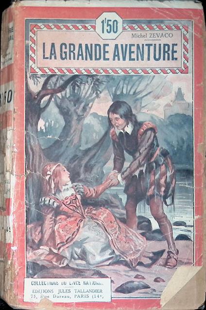 La grande aventure - Michel Zevaco - copertina