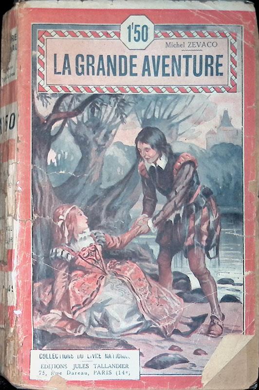 La grande aventure - Michel Zevaco - copertina
