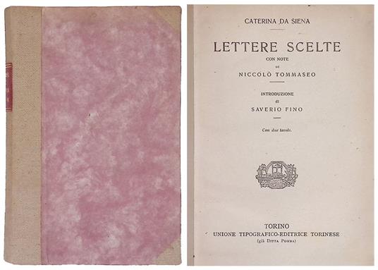 Lettere scelte - Caterina da Siena (santa) - copertina