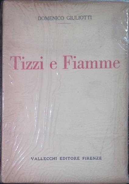 Tizzi e Fiamme - Domenico Giuliotti - copertina
