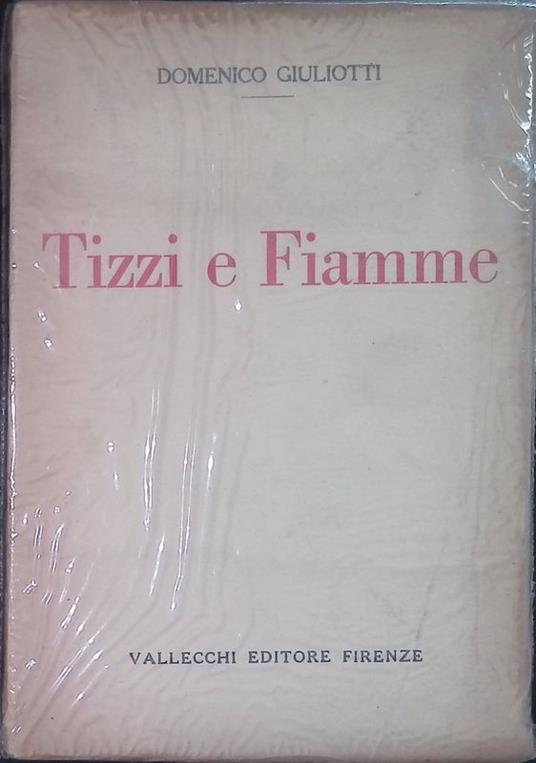 Tizzi e Fiamme - Domenico Giuliotti - copertina