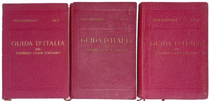 Italia meridionale. 3 volumi - copertina