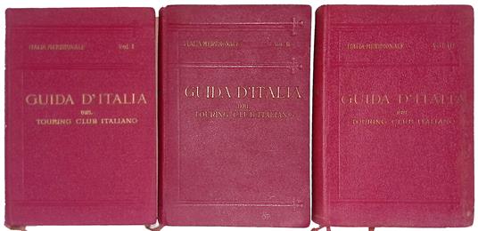 Italia meridionale. 3 volumi - copertina