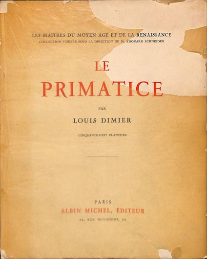 Le Primatice - Louis Dimier - copertina