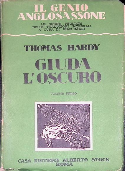 Giudal'oscuro. Vol. I e II - Thomas Hardy - copertina