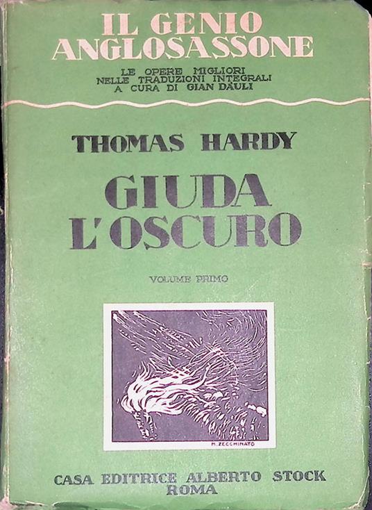 Giudal'oscuro. Vol. I e II - Thomas Hardy - copertina