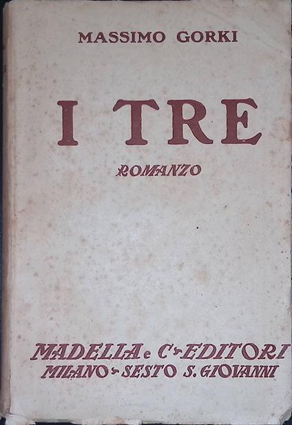 I tre - Maksim Gorkij - copertina