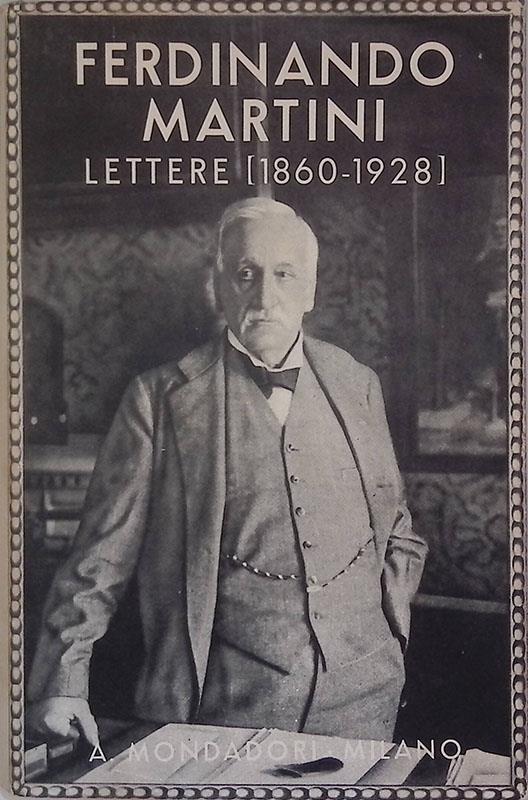 Lettere 1860 - 1928 - Ferdinando Martini - copertina