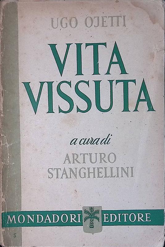 Vita vissuta - Ugo Ojetti - copertina