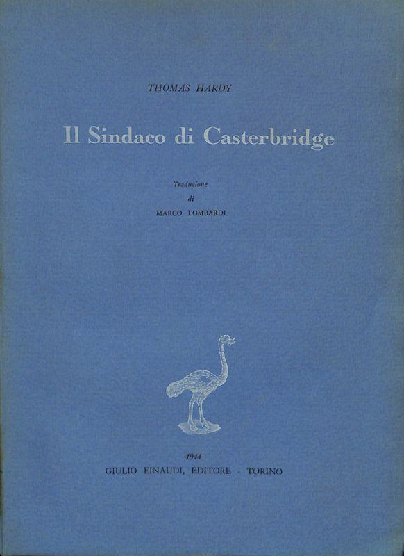 Il sindaco di Casterbridge