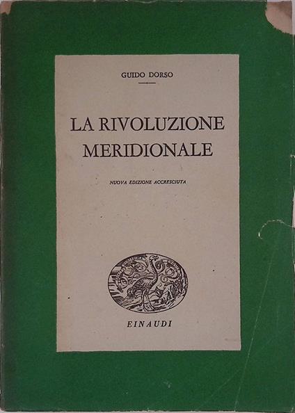 La rivoluzione meridionale - Guido Dorso - copertina
