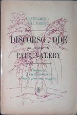 Discorso e ode in morte di Paul Valery. Instants Traduzioni Studi per un saggio