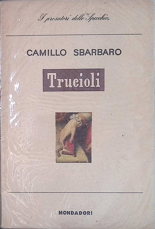 Trucioli - Camillo Sbarbaro - copertina