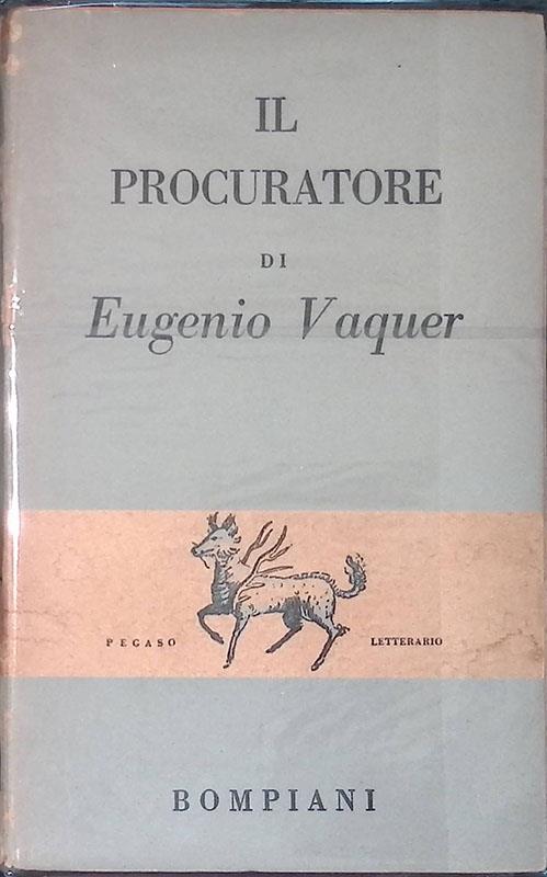 Il procuratore - Eugenio Vaquer - copertina