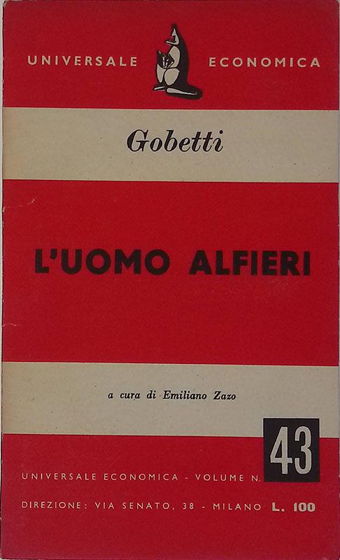 L' uomo Alfieri - Piero Gobetti - copertina
