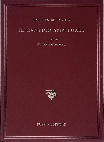 Il cantico spirituale - Juan de La Cruz - copertina