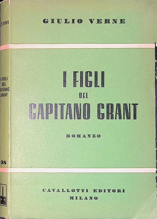 I figli del capitano Grant - Jules Verne - copertina