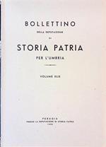 Bollettino della Deputazione di Storia Patria per l'Umbria. Volume XLIX