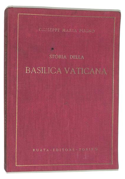 Storia della Basilica Vaticana. Due conferenze - copertina