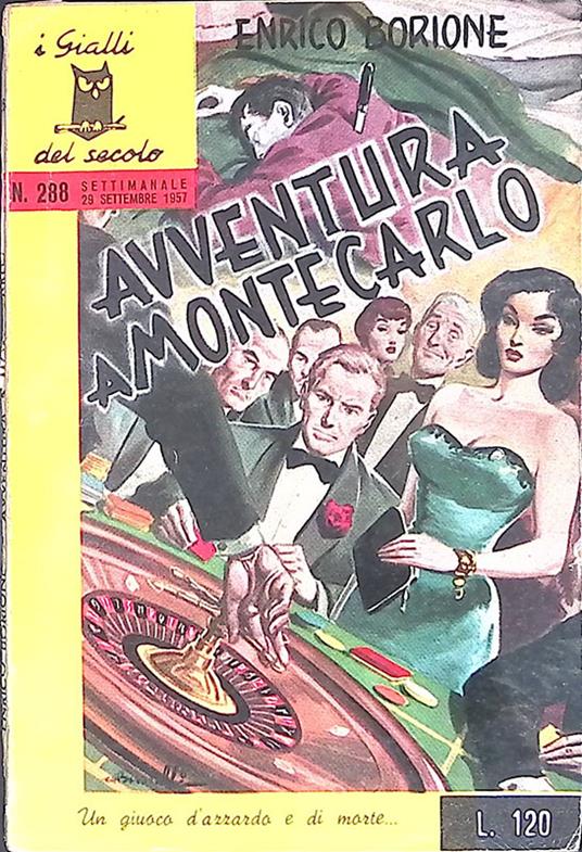 Avventura a Montecarlo - Enrico Borione - copertina