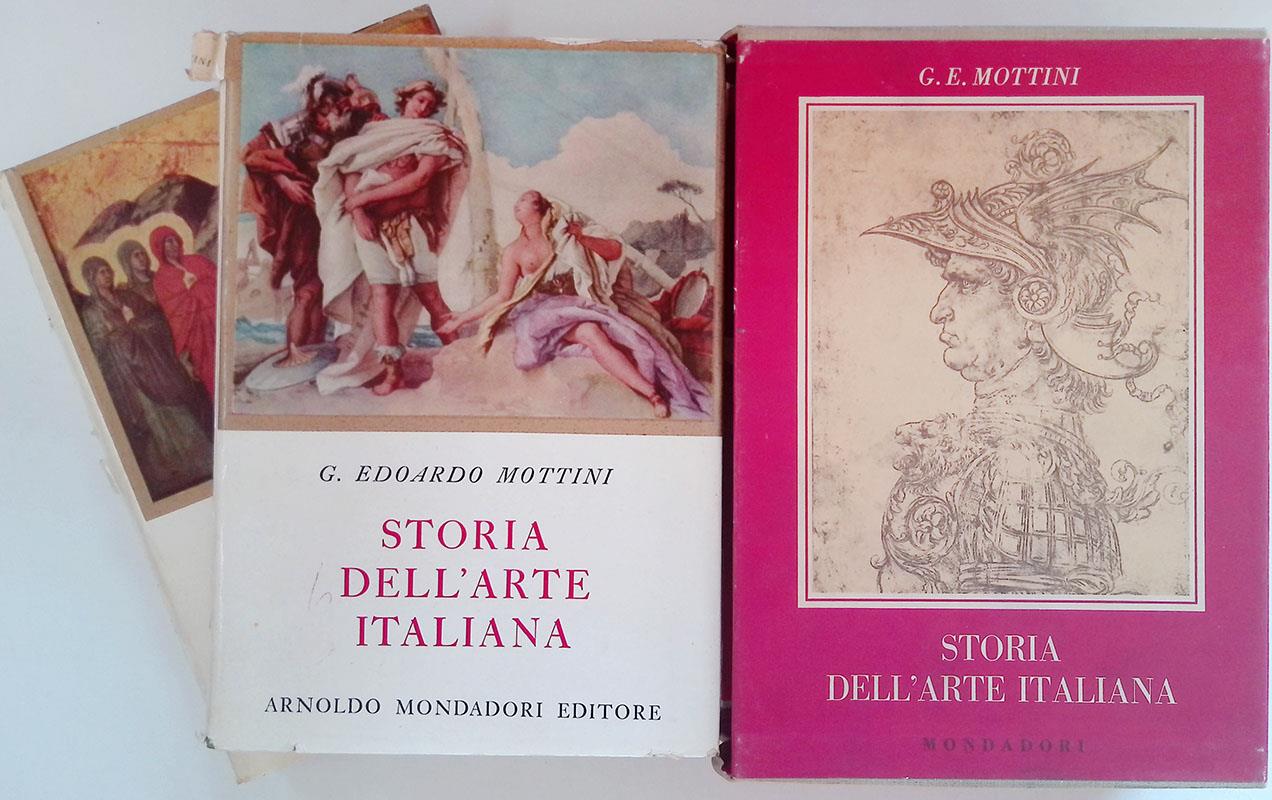 STORIA DELL'ARTE ITALIANA. Volume primo. L'arte antica - L'arte paleocristiana - L'arte romanica - Il gotico italiano. Volume secondo. L'arte del Rinascimento - L'arte classica - L'arte nel Seicento e nel Settecento - L'arte nell'Ottocento e nel Nove