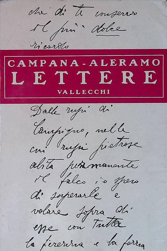 Lettere - Dino Campana - copertina