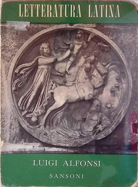 Letteratura latina - Luigi Alfonsi - copertina