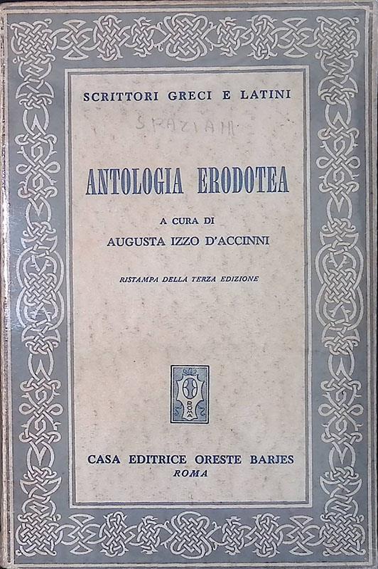 Antologia erodotea
