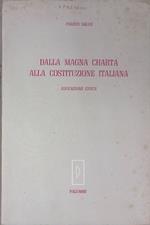 Dalla Magna Charta alla costituzione italiana