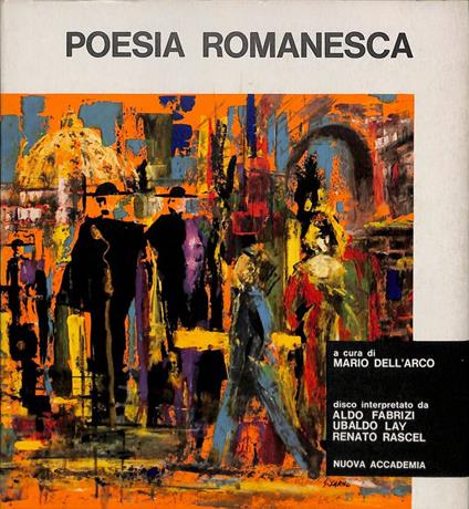 Poesia romanesca - Mario Dell'Arco - copertina