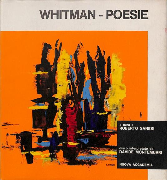 Whitman. Poesie - Roberto Sanesi - copertina