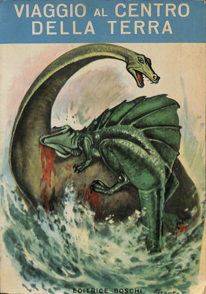 Viaggio al centro della terra - Jules Verne - copertina