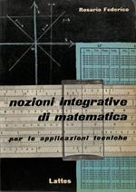 Nozioni integrative di matematica per le applicazioni tecniche