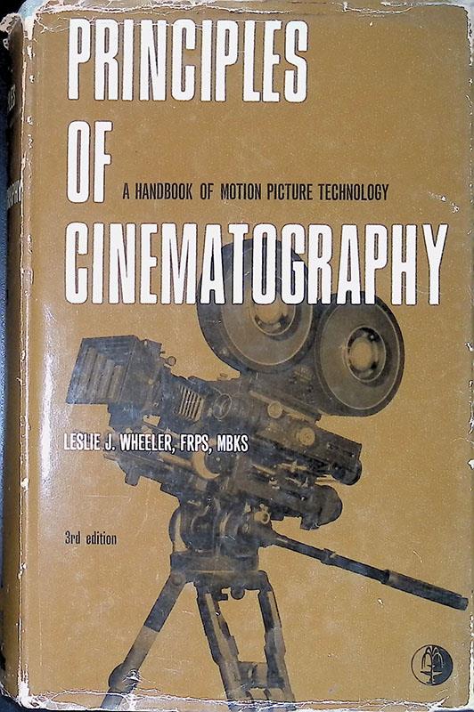 Principles of cinematography. a Handbook of Motion Picture Technology - copertina
