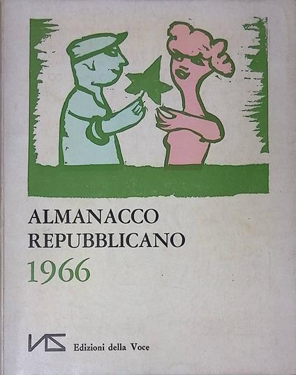 Almanacco Repubblicano 1966 - Giuseppe Ciranna - copertina