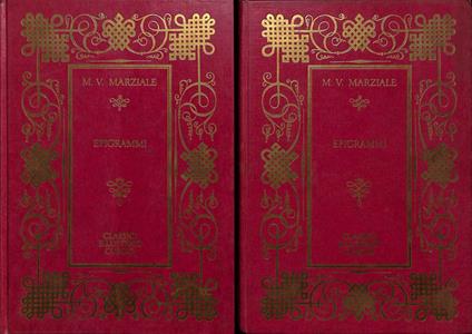 Epigrammi. 2 volumi - M. Valerio Marziale - copertina