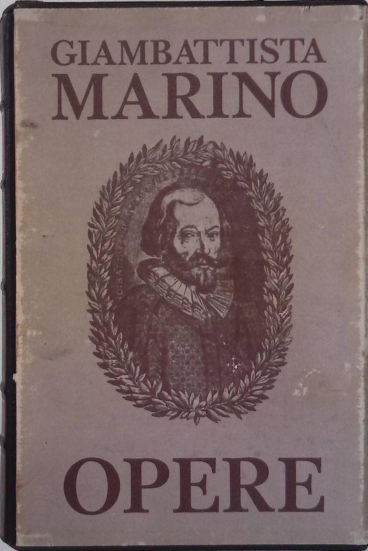 Opere - Giambattista Marino - copertina