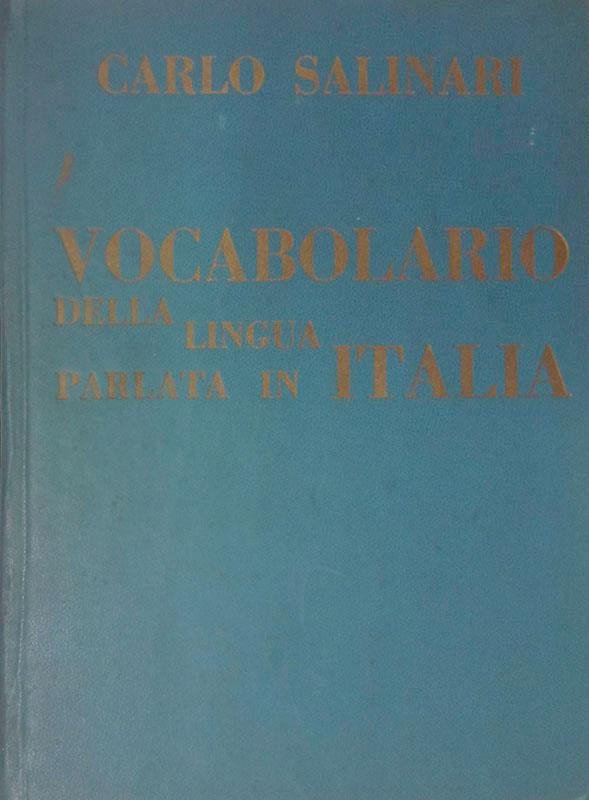 Vocabolario della lingua parlata in Italia