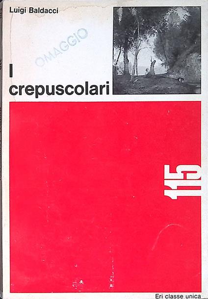 I crepuscolari - Luigi Baldacci - copertina