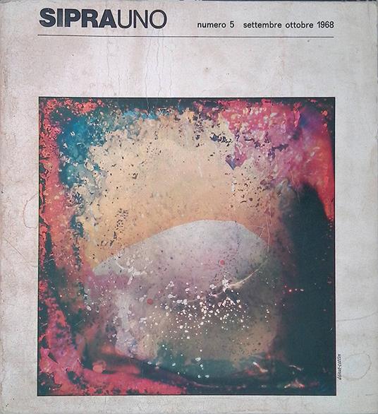 Siprauno. Numero 5 ottobre 1968 - copertina
